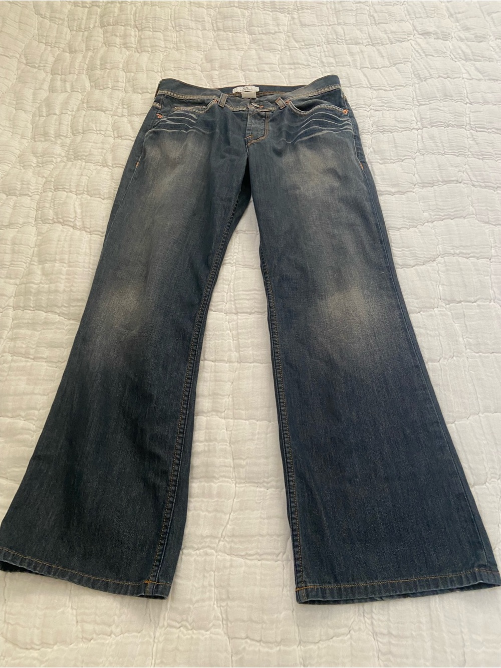 Men’s vintage Dark Blue Flared Jeans
